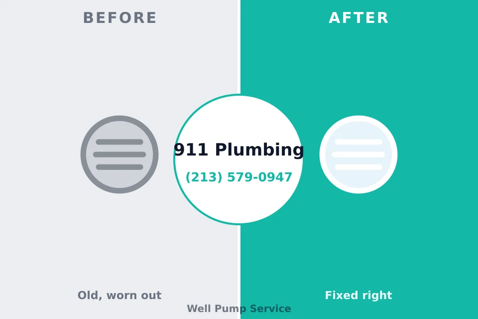 Before and after: plumbing repair La Grange, MO